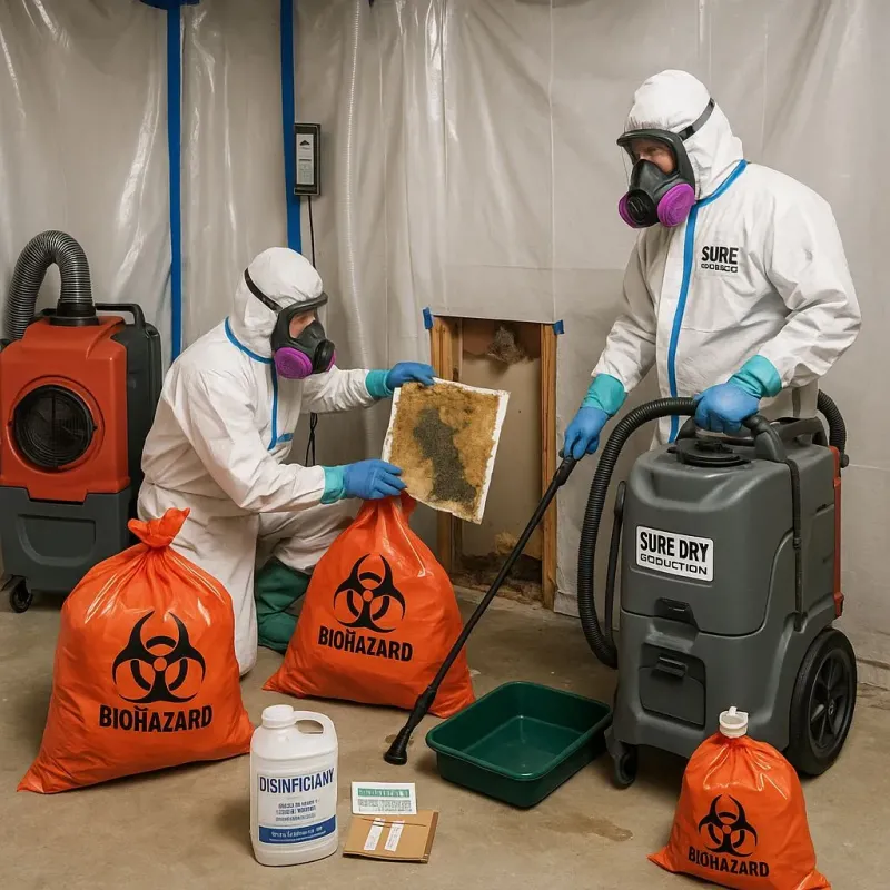 Contaminated Water Handling Protocols process in Marshall County, WV