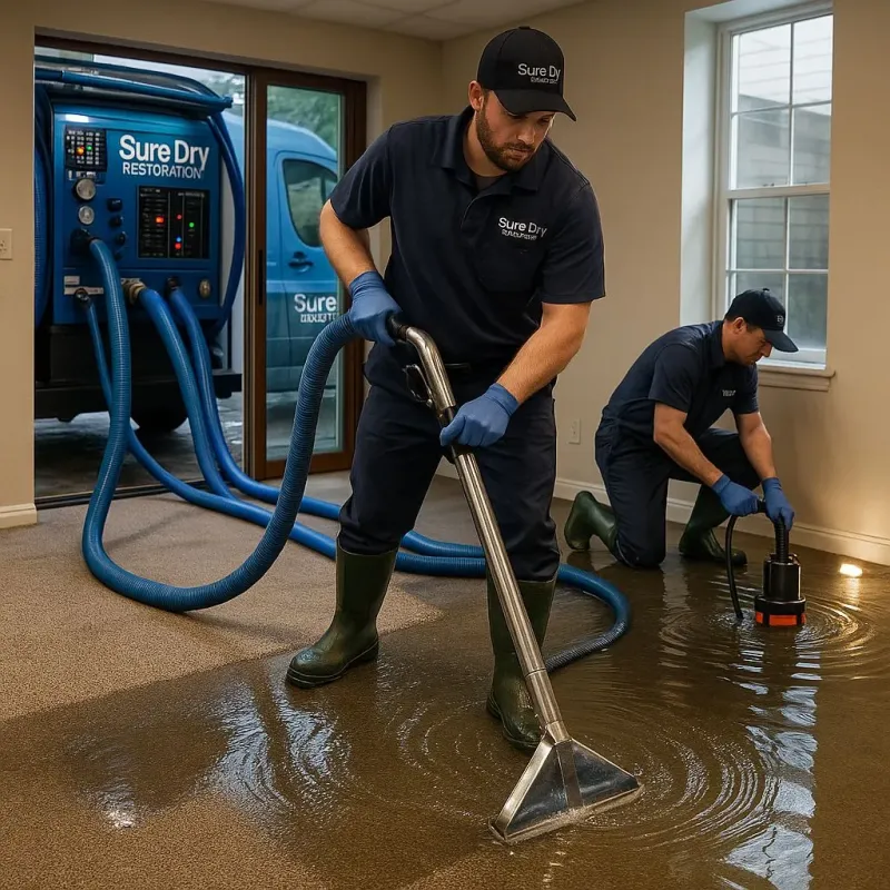 Water Extraction and Removal process in Marshall County, WV